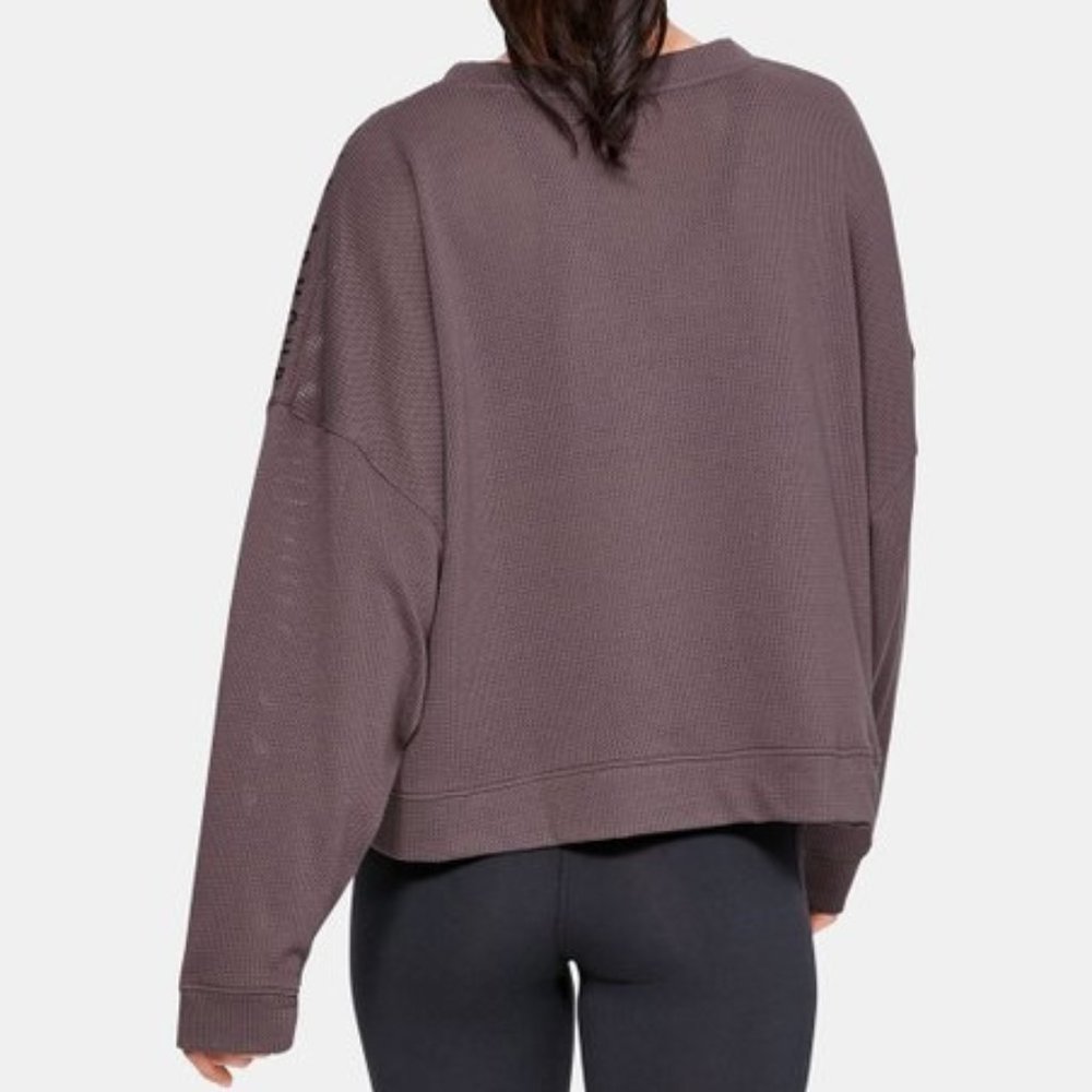 Under Armour | Mesh Around Oversized Crew Top Medium - Picture 2 of 10